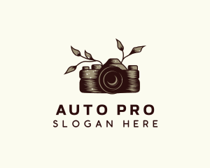 Camera Floral Photography Logo