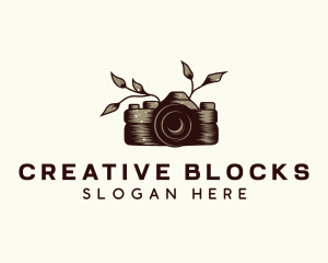 Camera Floral Photography logo design