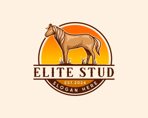 Western Horse Ranch logo design