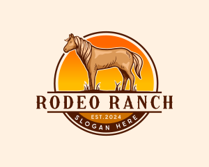 Western Horse Ranch logo design