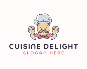 Gourmet Chef Cook logo design