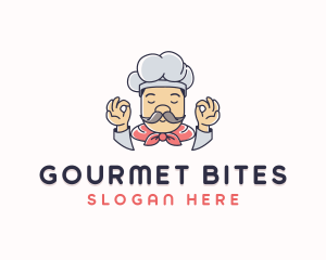 Gourmet Chef Cook logo design