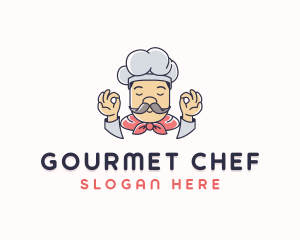 Gourmet Chef Cook logo design