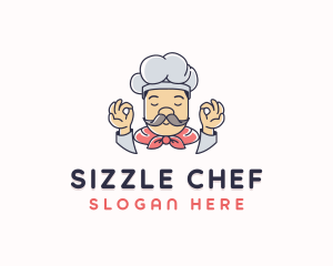 Gourmet Chef Cook logo design