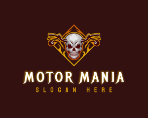 Skull Motorcycle Club logo design