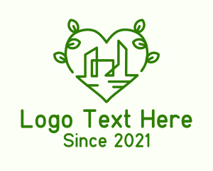 Heart Leaf Building  logo
