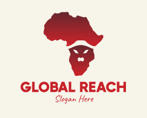 African Animal Map  logo