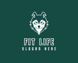 Wolf Head Animal Logo