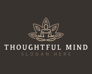 Meditate Yoga Spa logo design