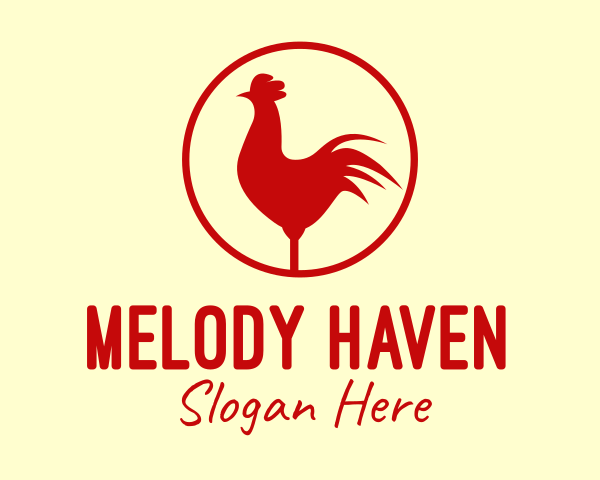 Chicken Farm logo example 4