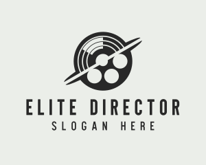 Cinema Film Reel logo design