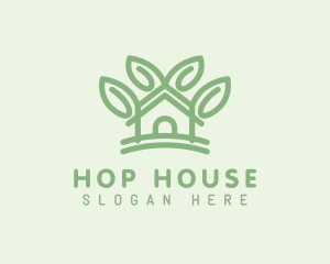 Nature House Garden logo design