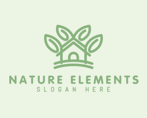 Nature House Garden logo design