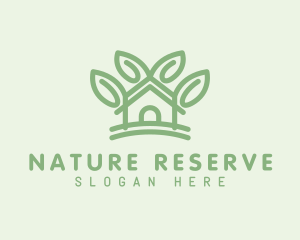 Nature House Garden logo design