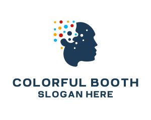 Colorful Mind Psychology logo design