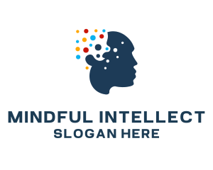 Colorful Mind Psychology logo design