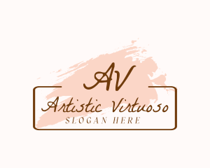 Elegant Paint Stylist logo design