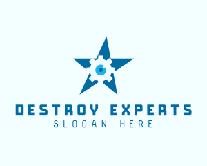 Star Gear Surveillance  logo design