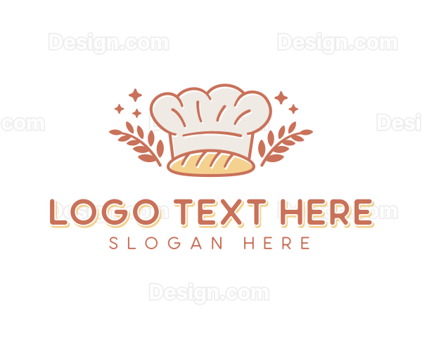 Chef Hat Bread Bakery Logo