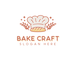 Chef Hat Bread Bakery logo design