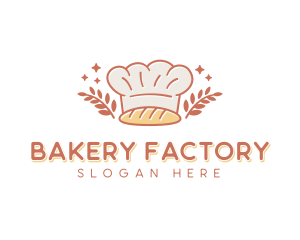 Chef Hat Bread Bakery logo design