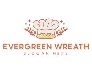 Chef Hat Bread Bakery logo design