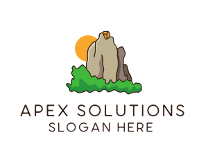 Outdoor Mountain Retreat logo design