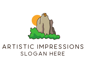 Outdoor Mountain Retreat logo design