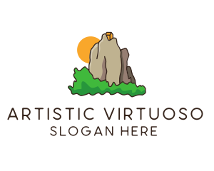 Outdoor Mountain Retreat logo design