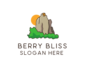 Outdoor Mountain Retreat logo design