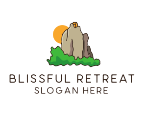 Outdoor Mountain Retreat logo design