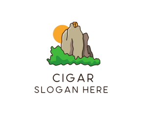 Outdoor Mountain Retreat logo design