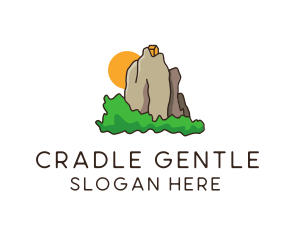 Outdoor Mountain Retreat logo design