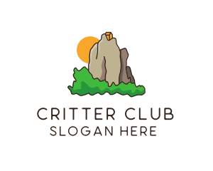 Outdoor Mountain Retreat logo design