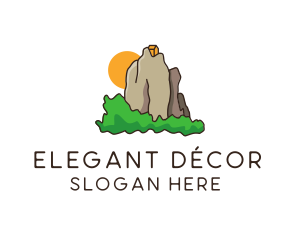 Outdoor Mountain Retreat logo design