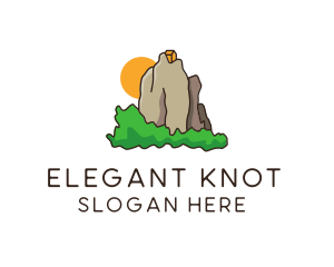 Outdoor Mountain Retreat logo design