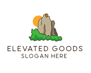 Outdoor Mountain Retreat logo design