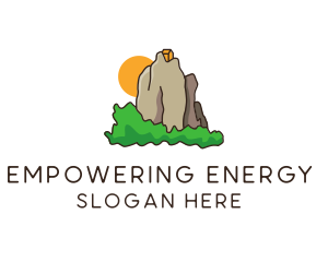 Outdoor Mountain Retreat logo design