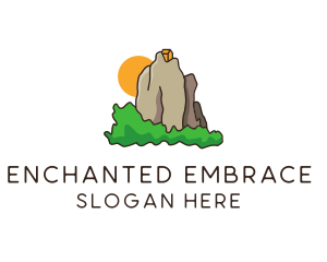 Outdoor Mountain Retreat logo design