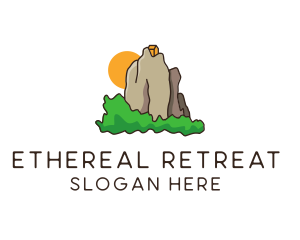 Outdoor Mountain Retreat logo design