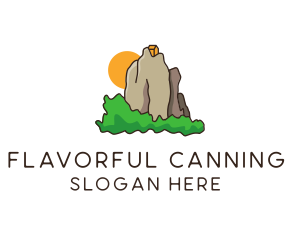 Outdoor Mountain Retreat logo design