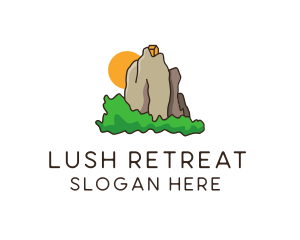 Outdoor Mountain Retreat logo design