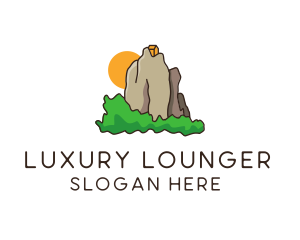 Outdoor Mountain Retreat logo design