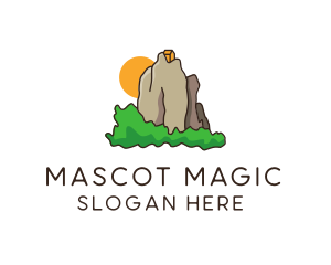 Outdoor Mountain Retreat logo design