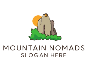 Outdoor Mountain Retreat logo design