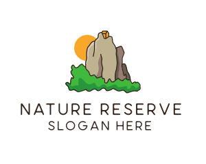 Outdoor Mountain Retreat logo design