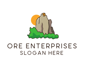 Outdoor Mountain Retreat logo design