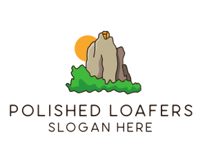 Outdoor Mountain Retreat logo design