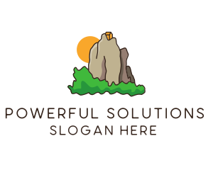 Outdoor Mountain Retreat logo design