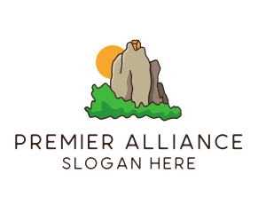 Outdoor Mountain Retreat logo design